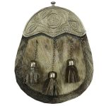 Men's Antique Celtic Seal Skin Kilt Sporran