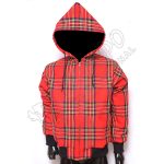 Men's Royal Stewart Tartan Hooded Jacket