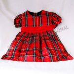 Modern Black Stewart Children Full Skirt