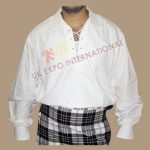 Modern Jacobite Cotton Shirt White Color