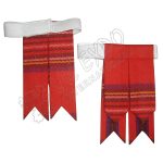 Royal Stewart Modern Kilt Flashes
