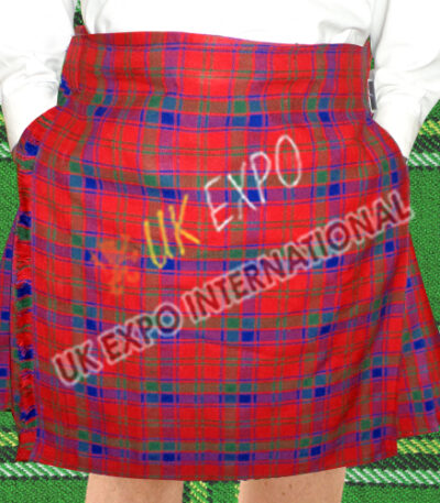Modern Scottish Robertson Tartan Kilt