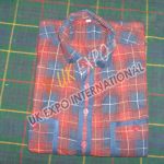 Men Trendy Check Muslin Shirt