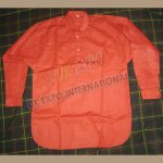 19th Century Red Color Muslin Shirt