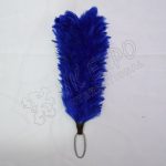 Navy Blue Feather Hackle