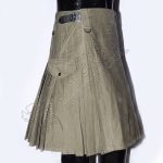 Olive Green Hiking Utility Kilt