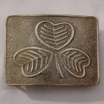 High Quality Shamrock Bronze Buckle Mega Finish