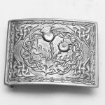 New Scottish Flower Celtic Buckle