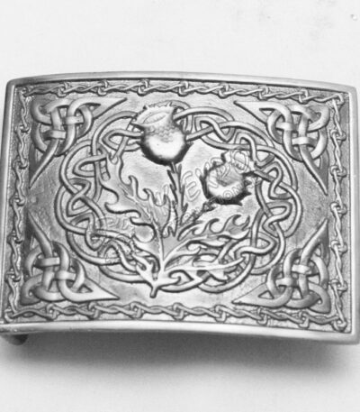 New Scottish Flower Celtic Buckle