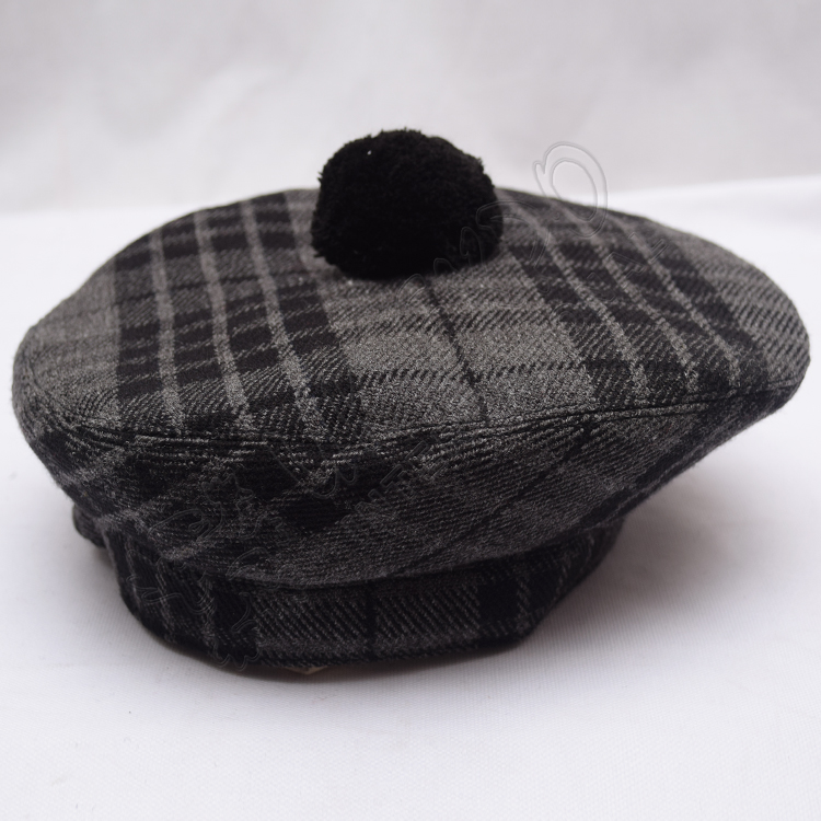 Night Watch Tartan Bonnet Military Heritage Hat