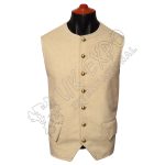 Off-White Wool Vest
