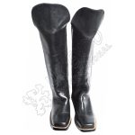 WW2 Black Leather Officer Cavalry Boot