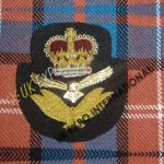 Officer Crown Blazer Badge