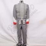 Officer Dolman Hussar Gray Wool Uniform