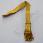 Officer Sword Knot Golden Bullion With Gold Braid