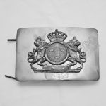 Coat of Arms Pin Adjustable Belt Buckle