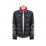 Piped Officers Double Breasted Shell Jacket