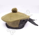 WW1 Canadian Balmoral Authentic Khaki Hat