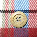 Plastic Wood Button
