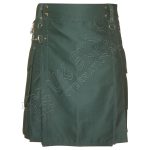 Green Power Men Utility Kilt
