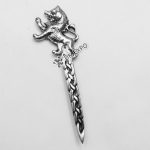 Rampant Lion Celtic Kilt Pin