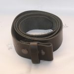 Real Leather Belt With Snaps 1.5 Inches Wide