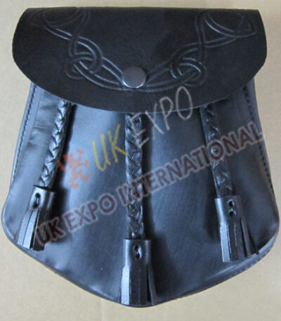 Handmade Knot Leather Smart Sporran