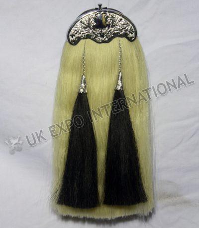 Horse Hair Embroidered Tassel Sporran