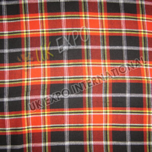 Red - Black Tartan No 1