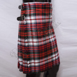 Red , Black and White Tartan Kilts