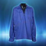 Royal Blue Scottish Highland Jacobite Shirt