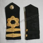 Royal Navy Lt RCNR Shoulder Epaulette Boards