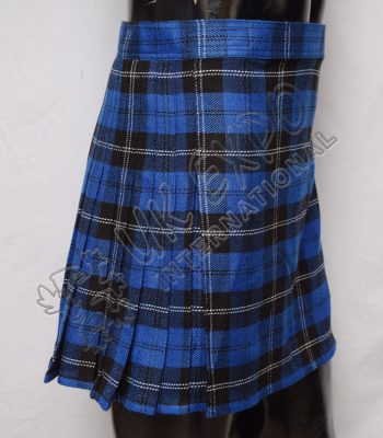 Royal Ramsay Blue Tartan Women Mini Kilt