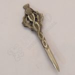 Scottish Celtic Thistle Shiny Kilt Pin