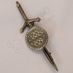Scottish Celtic Design Shiny Kilt Pin