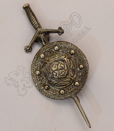 Scottish Celtic Design Shiny Kilt Pin