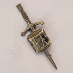 Scottish Drum Major Shiny Kilt Pin