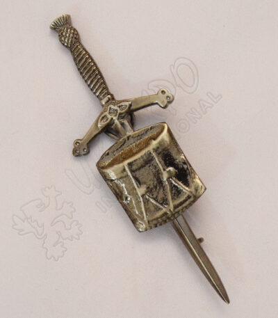 Scottish Drum Major Shiny Kilt Pin