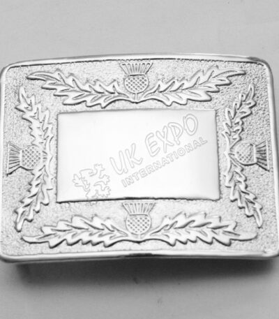 Scottish Flower Buckle Mirror Finish