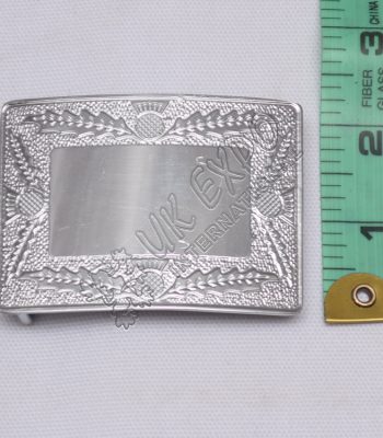 Scottish Flower Mirror Finish Baby Buckle