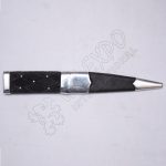 Scottish Blackwood Molded Handle Sgian Dubh