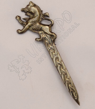 Scottish Rampart Lion Celtic Kilt Pin