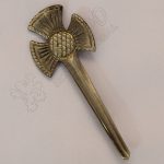 Scottish Shamrock Style Antique Kilt Pin