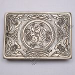 Scottish Shiny Antique Celtic Rampart lion Scottish Buckle