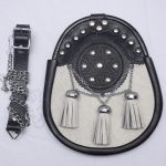 Luxury Celtic Seal Skin Stud Scottish Sporran