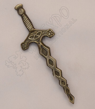 Scottish Sword Knot Kilt Pin Bruce