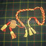 Shako Cord red safforan and Gold Color Silk