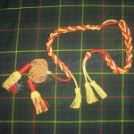 Shako Hat cord Red and Golden
