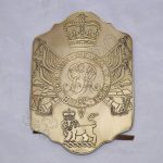 Shako Hat Front British Brass Plate
