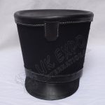 Shako Hat With White Color Threads & Embossed on Brim